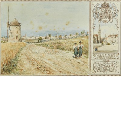 Lot 38 - Rudolph Bernt Austrian, 1844-1914 (i) Old...