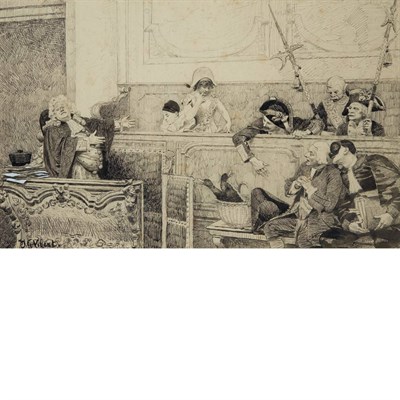 Lot 24 - Jehan Georges Vibert French, 1840-1902 Une...