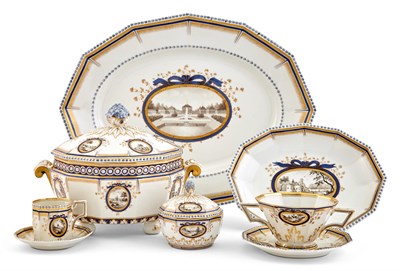 Lot 714 - Assembled Nymphenburg Porcelain Dinner Service...