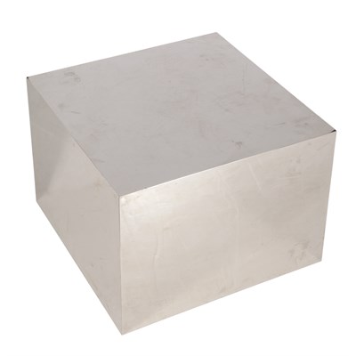 Lot 90 - Chromed Occasional Table Height 17 inches, 24...