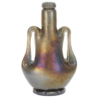 Lot 229 - Italian Eugeneo Glass Lamp Base Ercole...