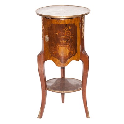Lot 521 - Transitional Louis XV/XVI Style Metal Mounted...
