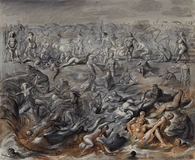 Lot 94 - Reginald Marsh American, 1898-1954 Coney...