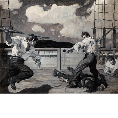 Lot 110 - Newell Convers Wyeth American, 1882-1945 The...