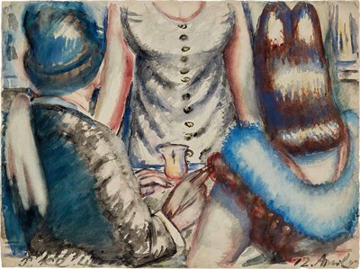 Lot 27 - Paul Kleinschmidt German, 1883-1949 An der Bar...