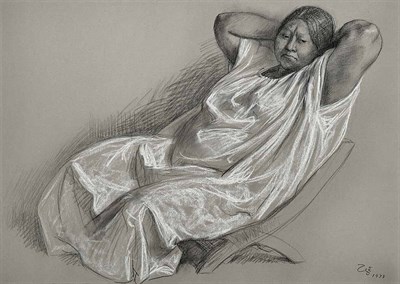 Lot 171 - Francisco Zuniga Costa Rican/Mexican,...