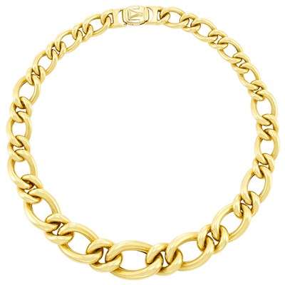 Lot 277 - Gold Link Necklace