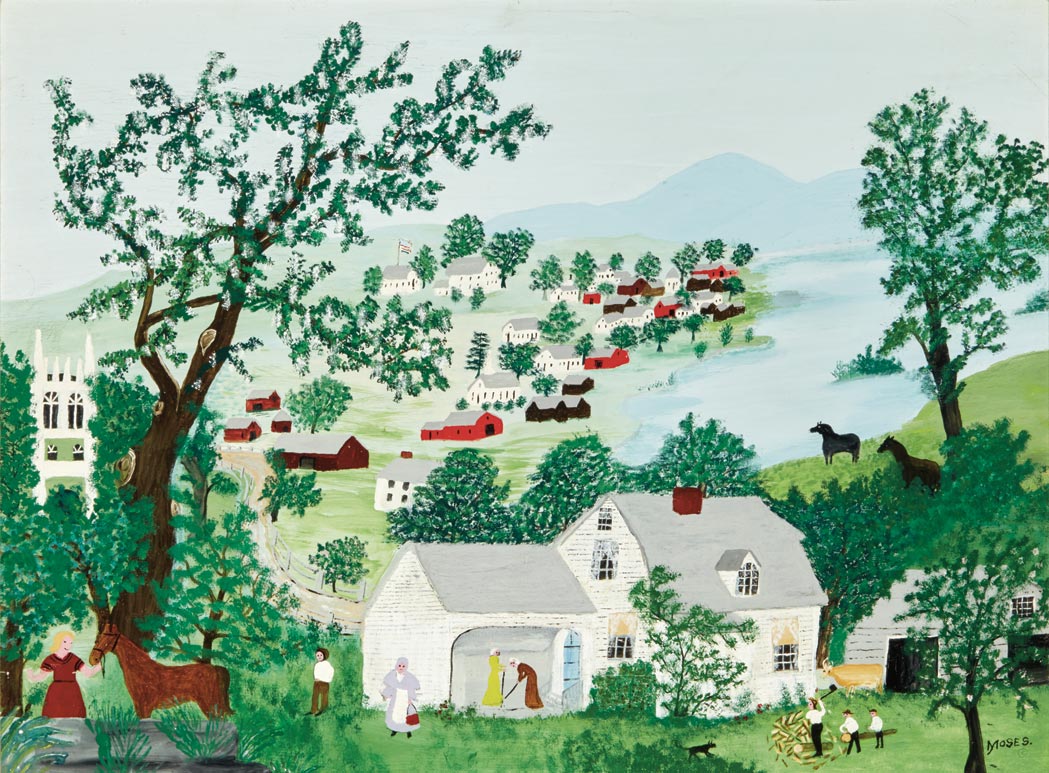Lot 105 - Grandma (Anna Mary Robertson) Moses