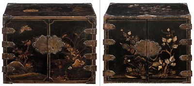 Lot 1399 - Assembled Pair of Japanese Late Edo Period...