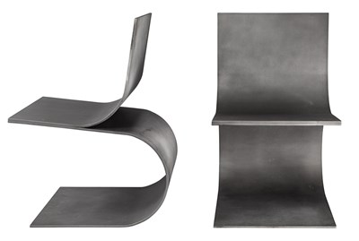 Lot 211 - Two Scott Burton Two Curve Chairs (i) Two...