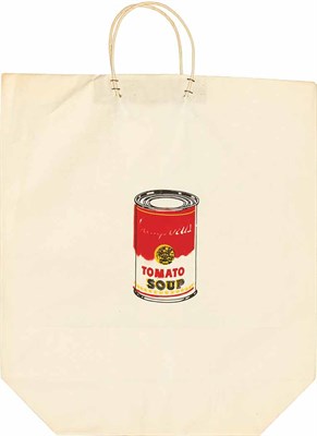 Lot 238 - Andy Warhol CAMPBELL'S SOUP CAN ON A SHOPPING...