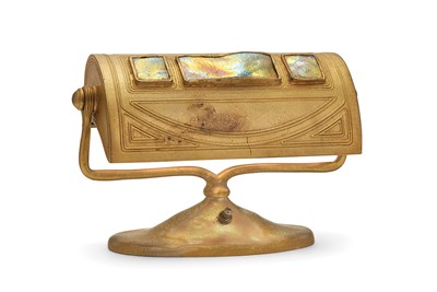 Lot 312 - Tiffany Studios Gilt-Bronze and Favrile Glass...