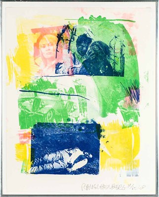 Lot 197 - Robert Rauschenberg STORYLINE I-III; FLOWER RE-...