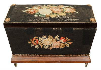Lot 281 - Victorian Needlework-Upholstered Rosewood...