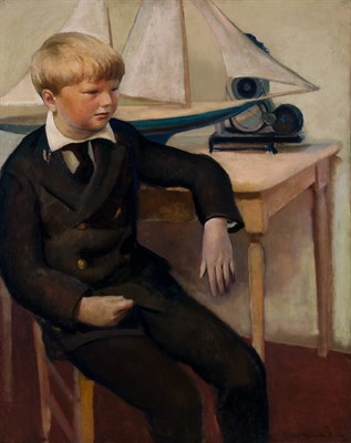 Lot 76 - Guy Pene du Bois American, 1884-1958 Captain...