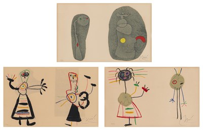 Lot 119 - Joan Miró (1893-1983) L'ENFANCE D'UBU (UBU'S...