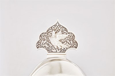 Lot 701 - Fabergé Silver Kovsh Moscow, 1899-1908 Of...