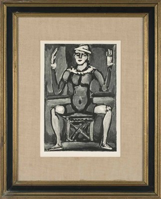 Lot 210 - Georges Rouault (1871-1958) RUE DES SOLITAIRES;...