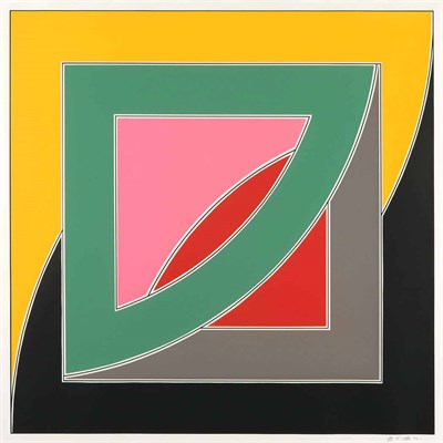 Lot 219 - Frank Stella (b. 1936) REFERENDUM '70 (AXSOM...