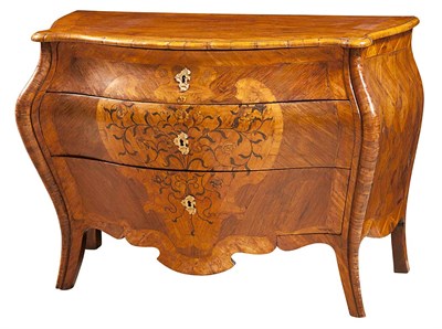 Lot 383 - Pair of Swedish Neoclassical Kingwood and...