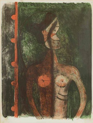 Lot 225 - Rufino Tamayo TORSO DE JEUNE FILLE (P. 112)...