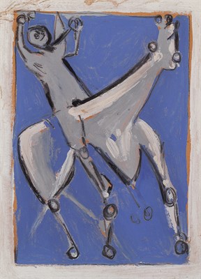 Lot 120 - Marino Marini Italian, 1901-1980 Cavalier,...