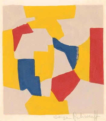 Lot 195 - Serge Poliakoff (1900-1969) COMPOSITION GRISE,...