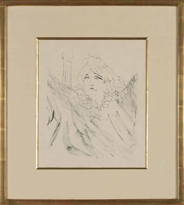 Lot 232 - Henri de Toulouse-Lautrec SARAH BERNHARDT;...