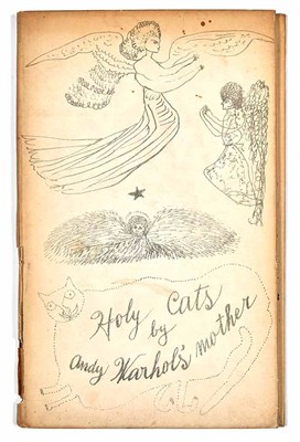 Lot 236 - Andy Warhol HOLY CATS BY ANDY WARHOL'S MOTHER...
