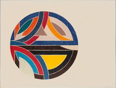 Lot 221 - Frank Stella SINJERLI VARIATION III (A. 117)...
