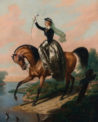 Lot 48 - August Wenderoth German/American, 1819-1884 At...