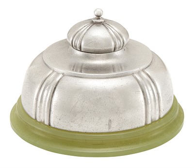 Lot 704 - Fabergé Silver Table Lighter With the...