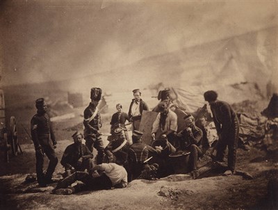 Lot 32 - FENTON, ROGER (1819-1869) Two salt prints of...