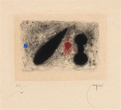 Lot 147 - Joan Miró FUSÉES (D. 249) Color aquatint, with...