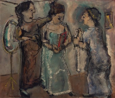 Lot 82 - Max Weber Russian/American 1881-1961 Sketch...