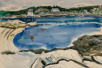 Lot 81 - William Zorach American, 1887-1966 Entrance to...