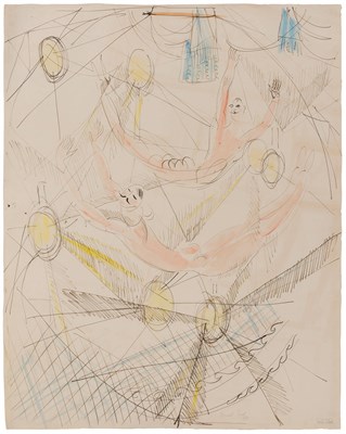 Lot 24 - Raoul Dufy French, 1877-1953 Les Trapezistes,...