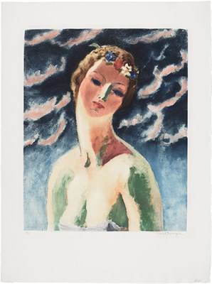 Lot 54 - Kees van Dongen (1877-1968) CÉRÈS (BUSTE DE...