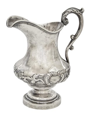 Lot 162 - American Coin Silver Cream Jug Thomas...