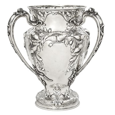 Lot 187 - Gorham Sterling Silver Loving Cup 1904 Of...