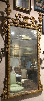 Lot 1402 - Italian Neoclassical Style Giltwood Mirror...