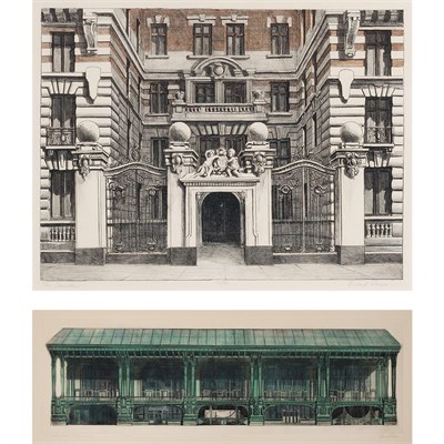 Lot 93 - Richard Haas (b. 1936) OLD STATEN ISLAND FERRY...