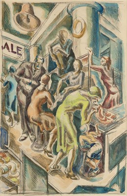 Lot 90 - James Henry Daugherty American, 1889-1974 Ham...