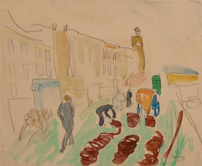 Lot 23 - Raoul Dufy French, 1877-1953 Promenade sur les...