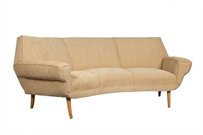 Lot 323 - Italian Mid-Century Style Upholstered Sofa Of...