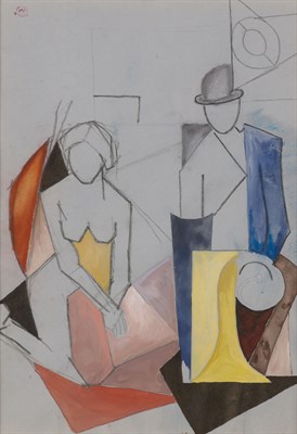 Lot 67 - Andre Lhote French, 1885-1962 Untitled Stamped...