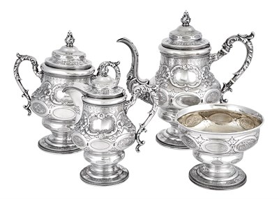 Lot 171 - American Sterling Silver Tea Service William...