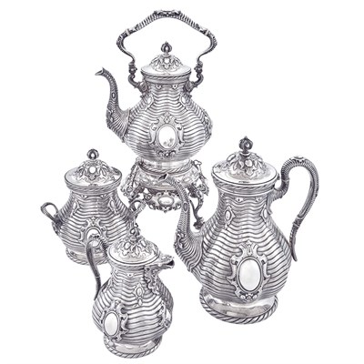 Lot 168 - Tiffany & Co. Sterling Silver Coffee Service...