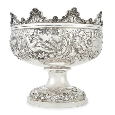 Lot 172 - Garner & Winchester Coin Silver Monteith...