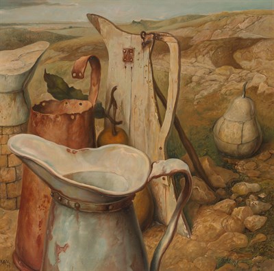 Lot 2096 - Samuel Bak Polish/Israeli, b. 1933 Open Space...